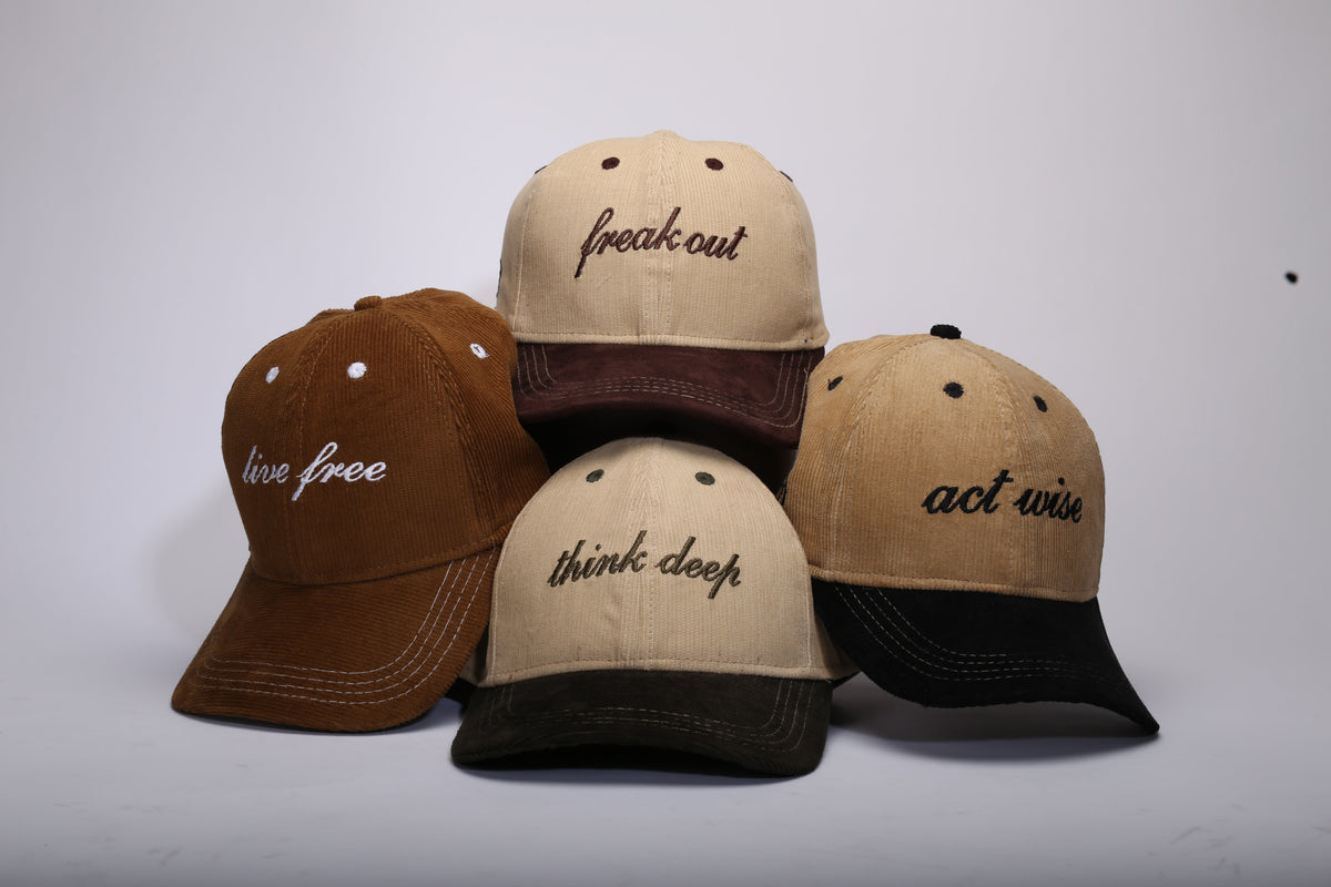CORDUROY CAPS